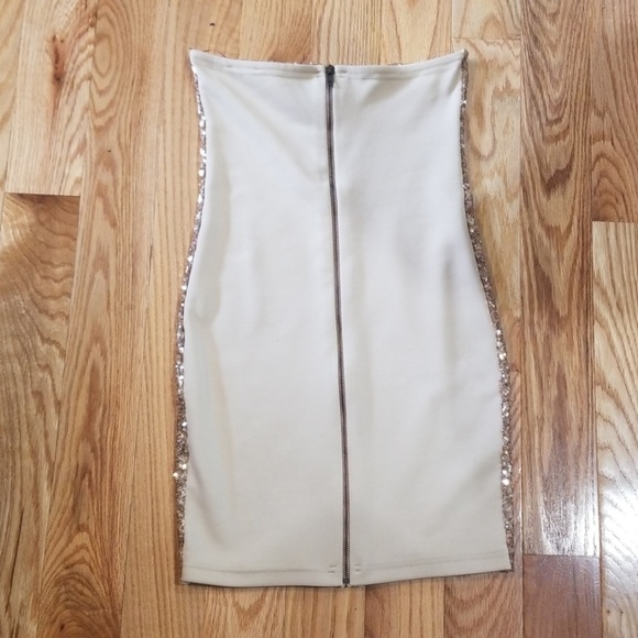 Mini Rose Gold Topshop dress - Picture 2 of 3